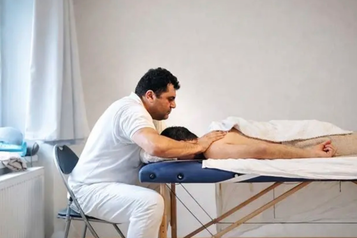 Medizinische Heilmassage